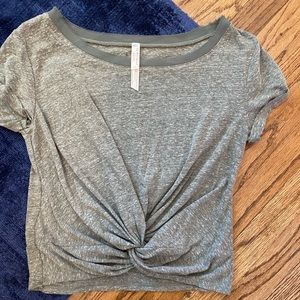 Free People Movement cropped tshirt